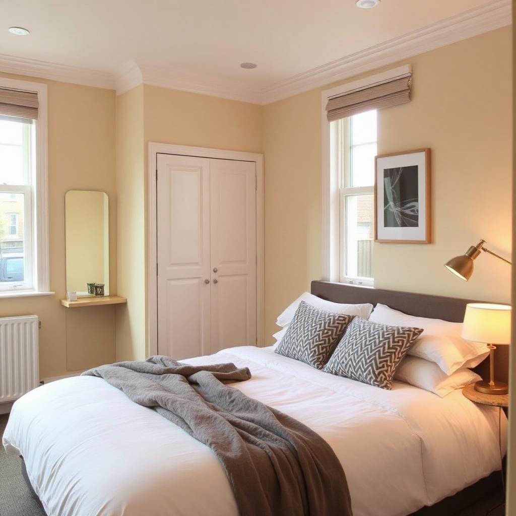 Cosy en-suite bedroom in a London flatshare